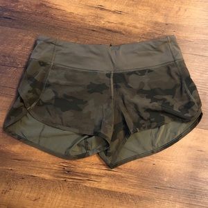 Lululemon Camo Speed Shorts 4